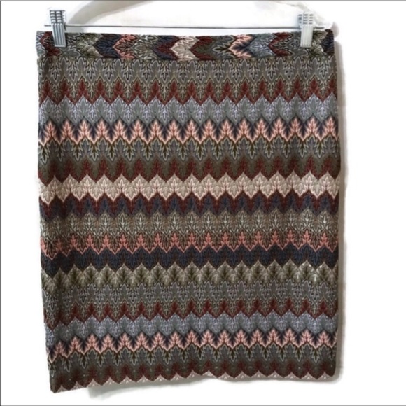 ❤️SOLD❤️MELISSA PAIGE Women's Chevron Print Pencil - Picture 7 of 7